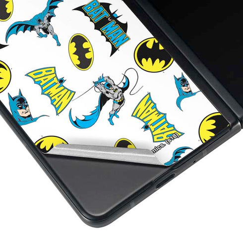 DC Comics Batman Classic Art Print Galaxy Z Fold4 5G Skin